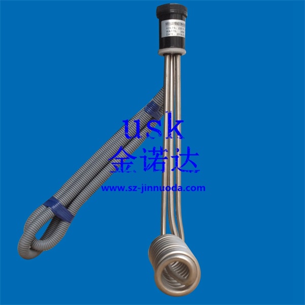 Phosphating tank technology stainless steel spiral heater