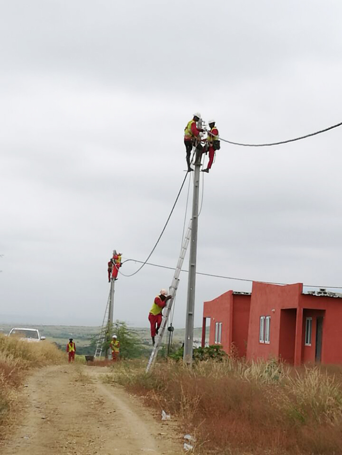Luanda 300,000 households low-voltage distribution network project