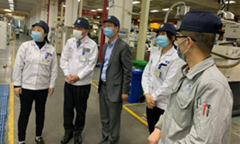 General Manager of Shanghai Toyo Denso Morita and his delegation visited