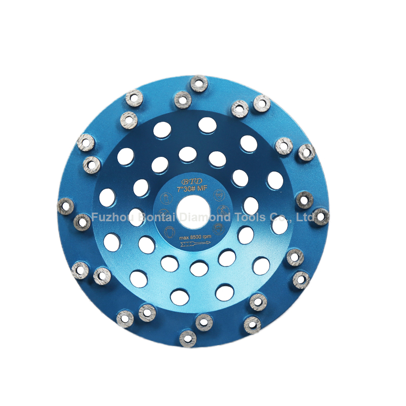 7 Inch Ultra Cup Wheel with 24 Tube Segments