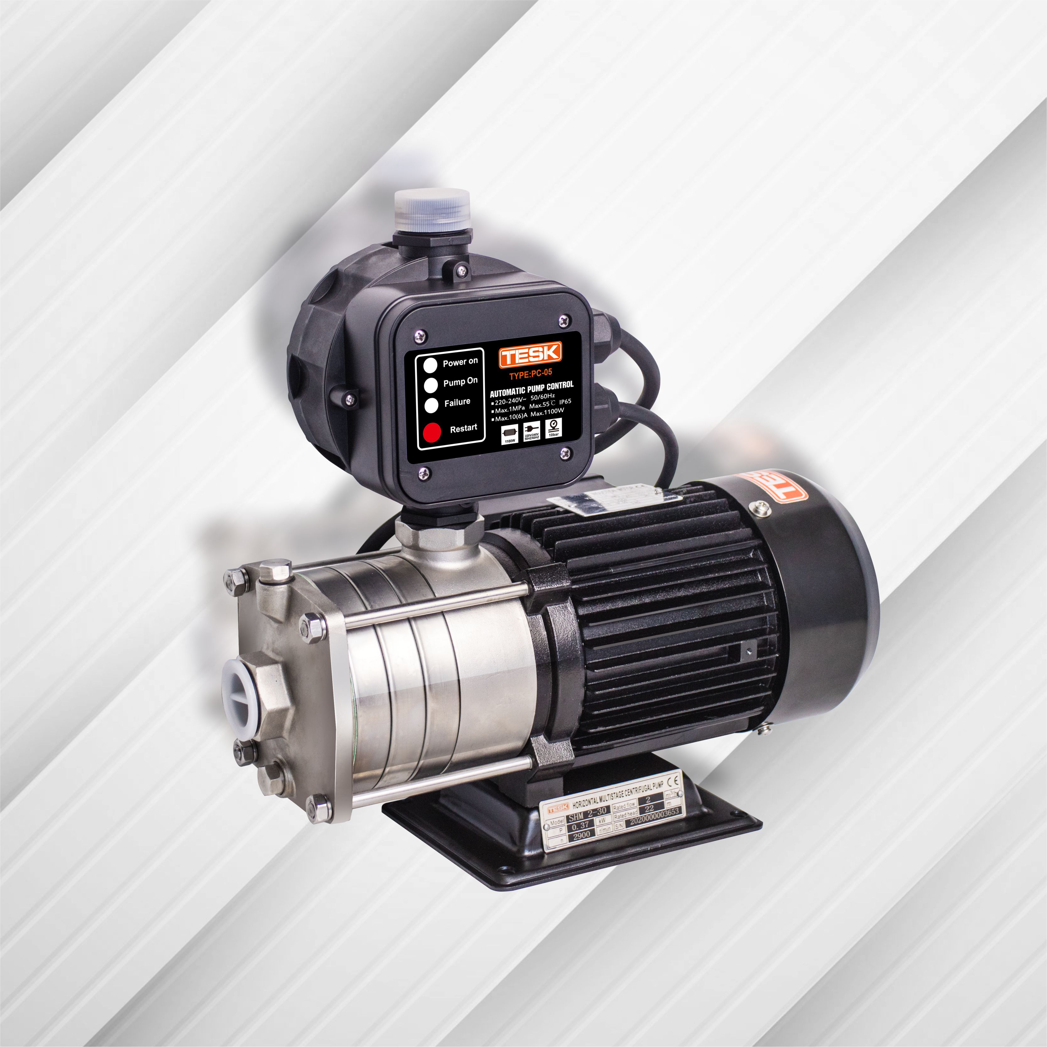 Automatic multistage pump SHM-PC