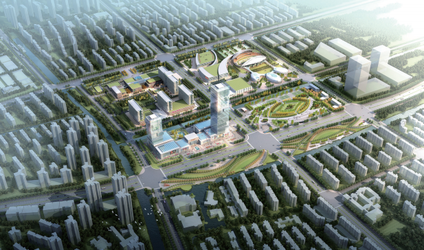 南京江北新区柳洲东路站点周边地块控详图则调整及城市设计