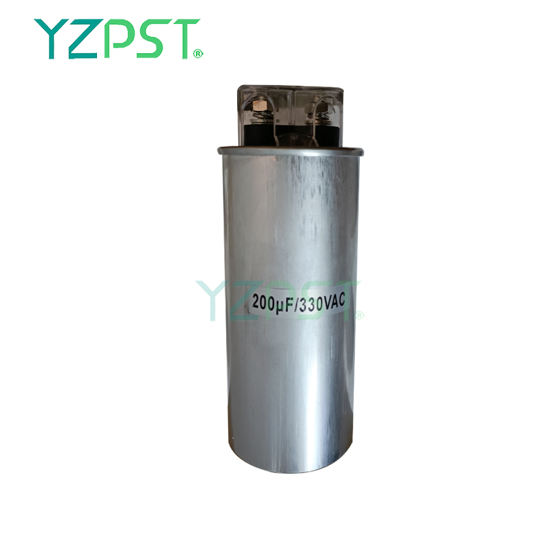 Cylinder aluminum can oil type AC filter capacitor