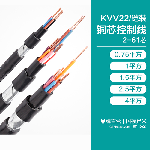  KVV22/铠装 铜芯控制线