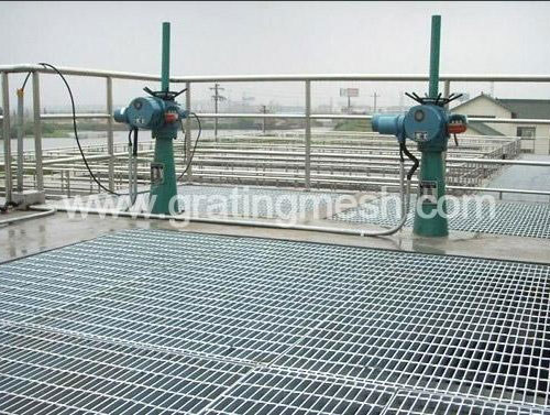 steel grating platform