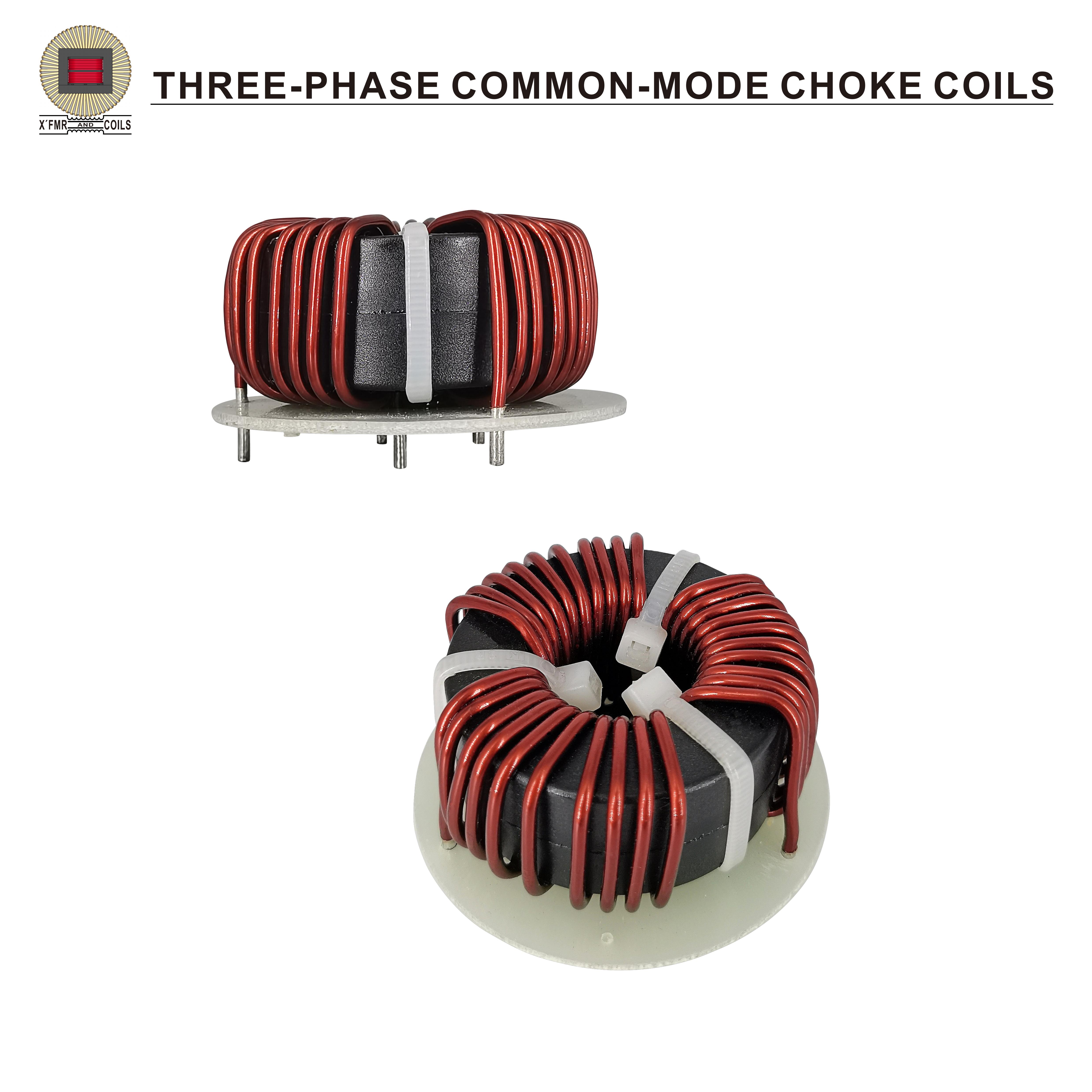 Three Phase Common-Mode Choke Coils TPCMC-02 Series