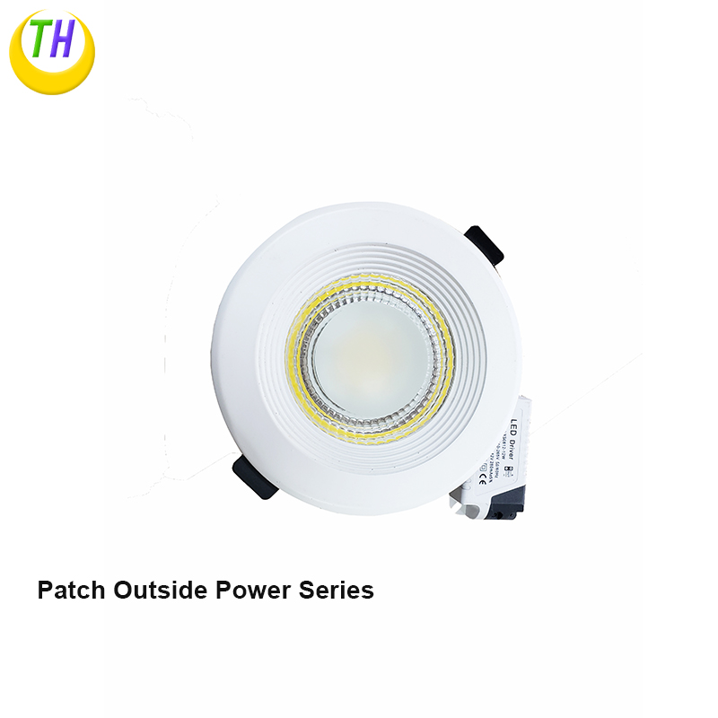 7W Led Downlight Patch Outside Power Series