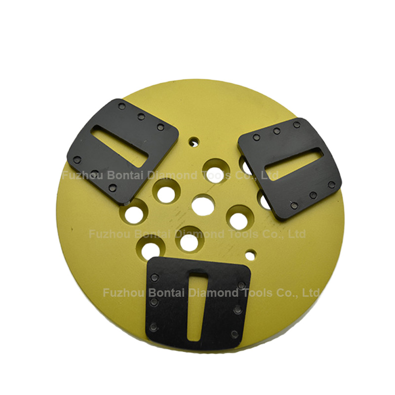 Adaptor Metal Backing Plate to Hold Husqvarna Redi Lock Pads