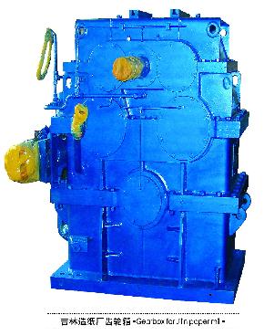 Special speed reducer for paper making