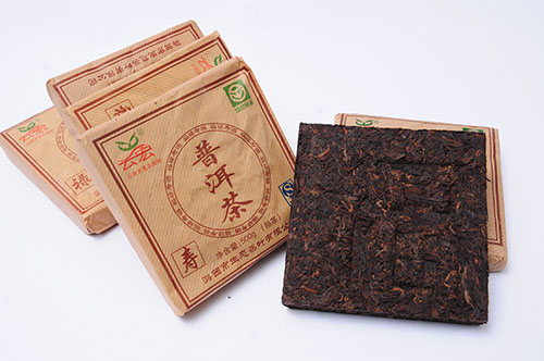 Yunhong Fu Lu Shou Xi Brick Tea