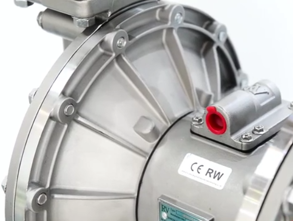 RV50不銹鋼氣動隔膜泵展示