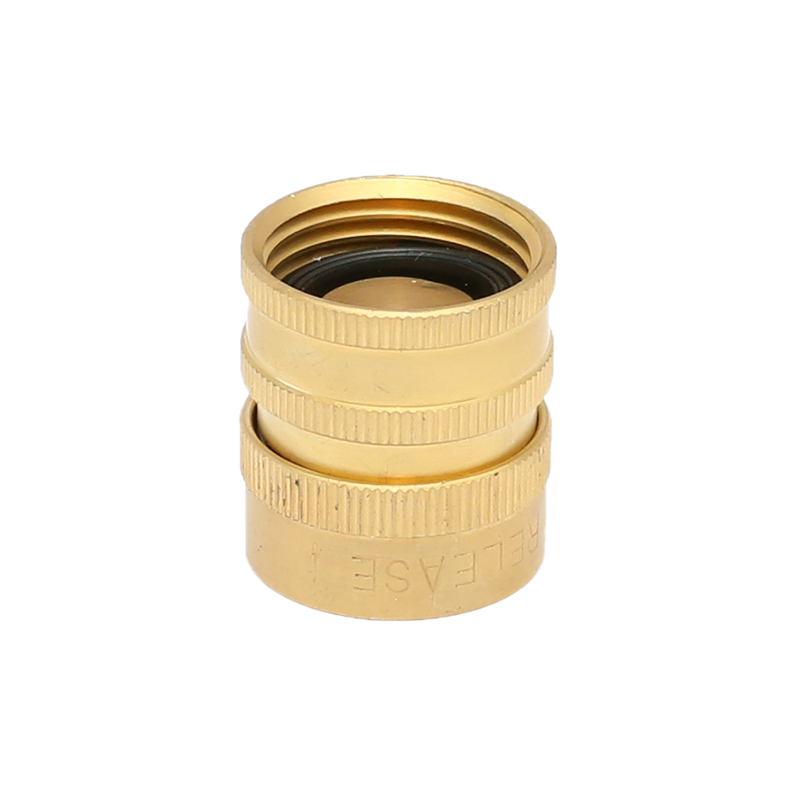 3/4”Female Brass Quick Hose Connector with water stop