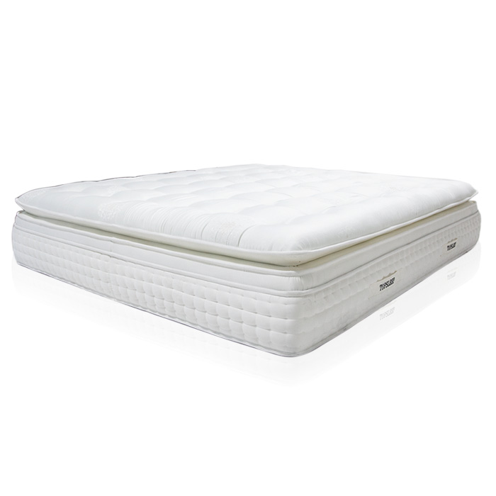 14 Inch US Top Pocket Spring Hybrid Mattress / Pressure Relief / Pocket Innersprings for Motion Isolation / Bed-in-a-Box, Full
