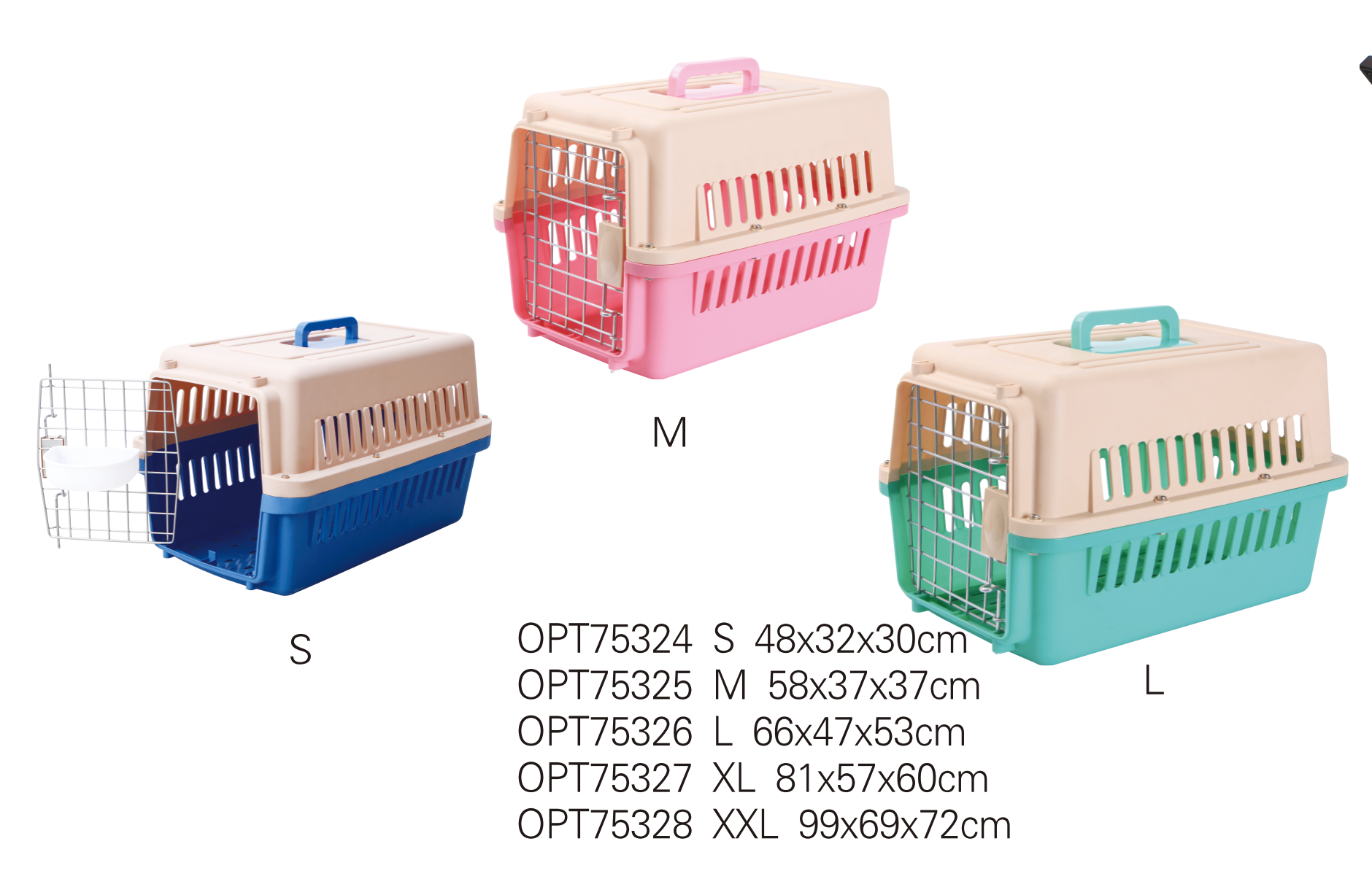 Pet carriers OPT75324-OPT75326