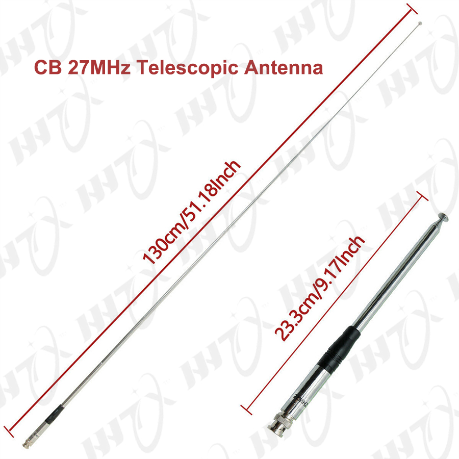 27MHz Telescopic Antenna BNC Male Antenna