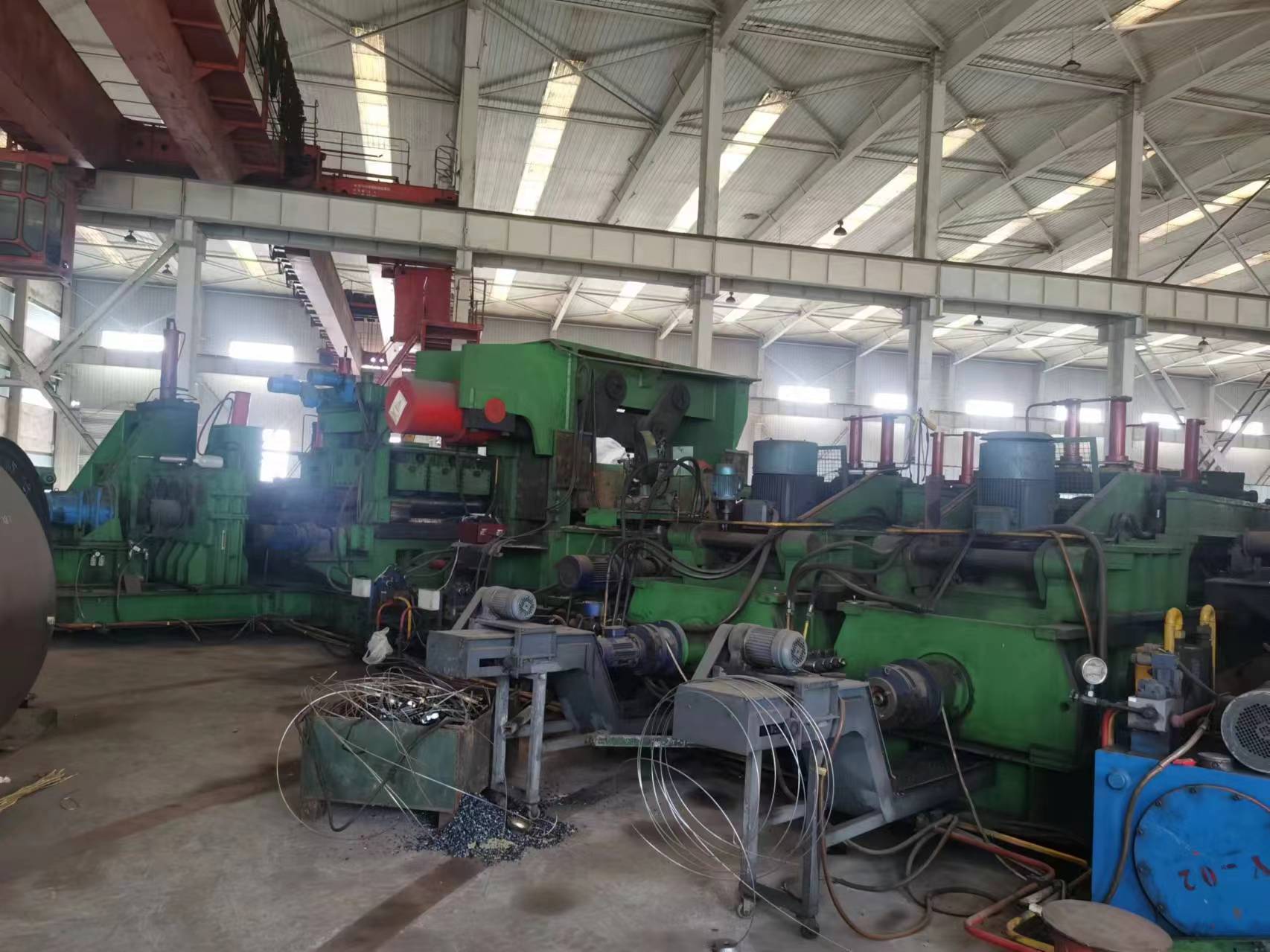 Φ426～Φ1820x20mm used spiral welded tube mill from China supplier with high efficency