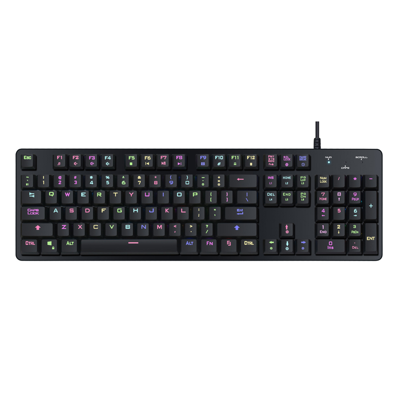 Low Profile RGB Backlighting Mechanical keyboard