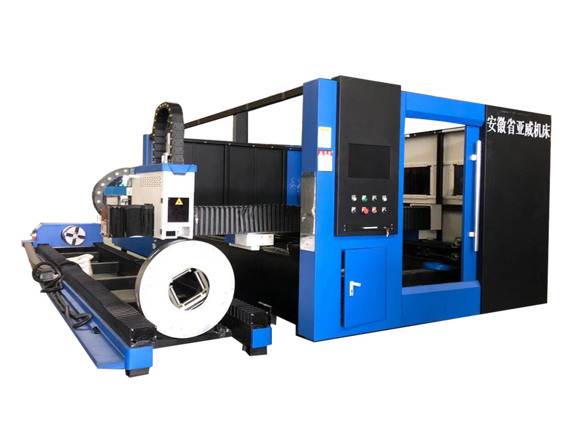 6020-6000W Closed Tube Sheet Integrated Laser Cutting Machine