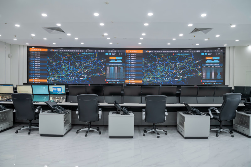 安徽合肥交管中心P1.25 LED室内显示屏 