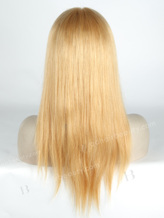 In Stock Brazilian Virgin Hair 16" Straight 27a# Color Lace Front Wig MLF-04010