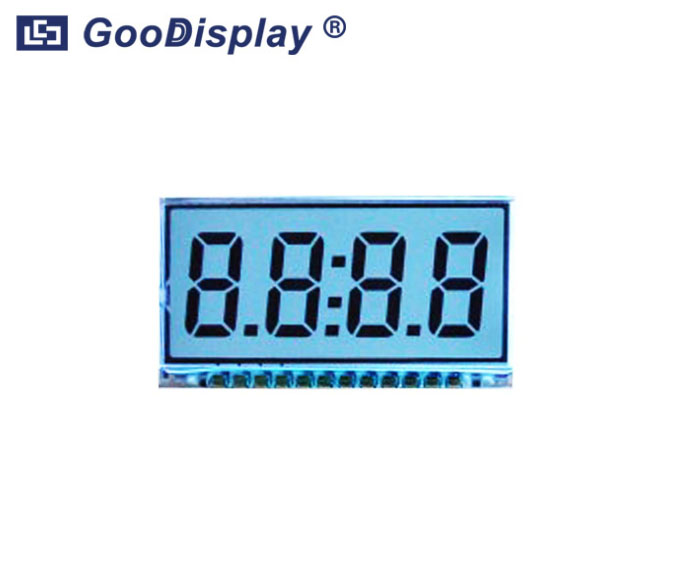 4位8字/超宽温/可定制LCD段码液晶显示屏, GDC04212