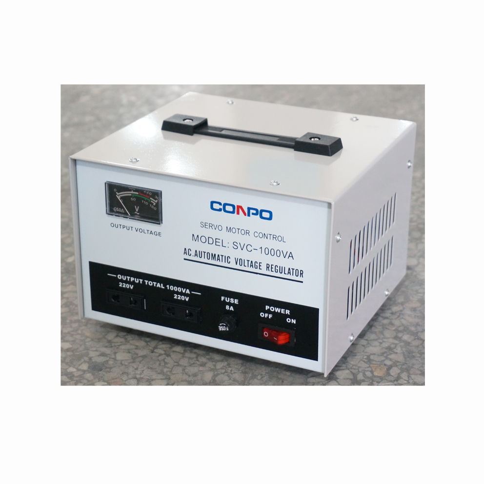 SVC-500VA, 1000VA, 1500VA 1Phase Servo-type Automatic Voltage Regulator/Stabilizer