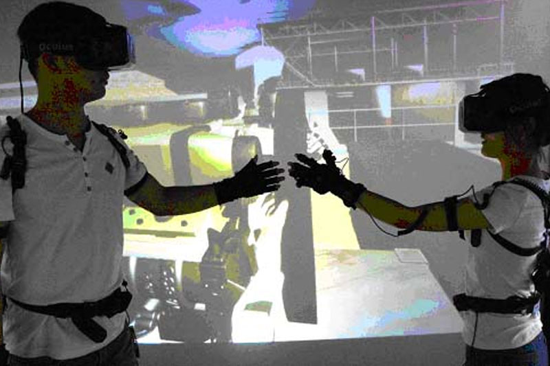 SeaMAX multi-person collaborative operation virtual reality interactive system
