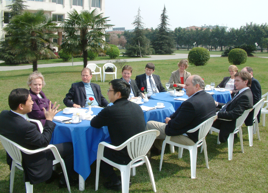 President Chen Bin received a delegation of British entrepreneurs