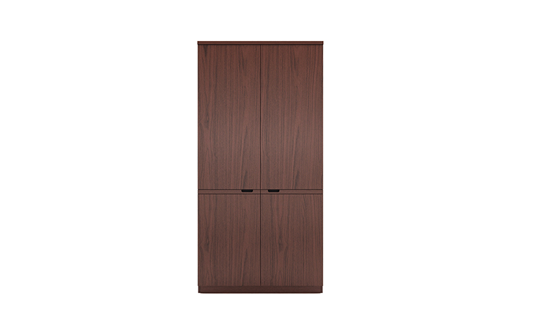 High solid wood file cabinet