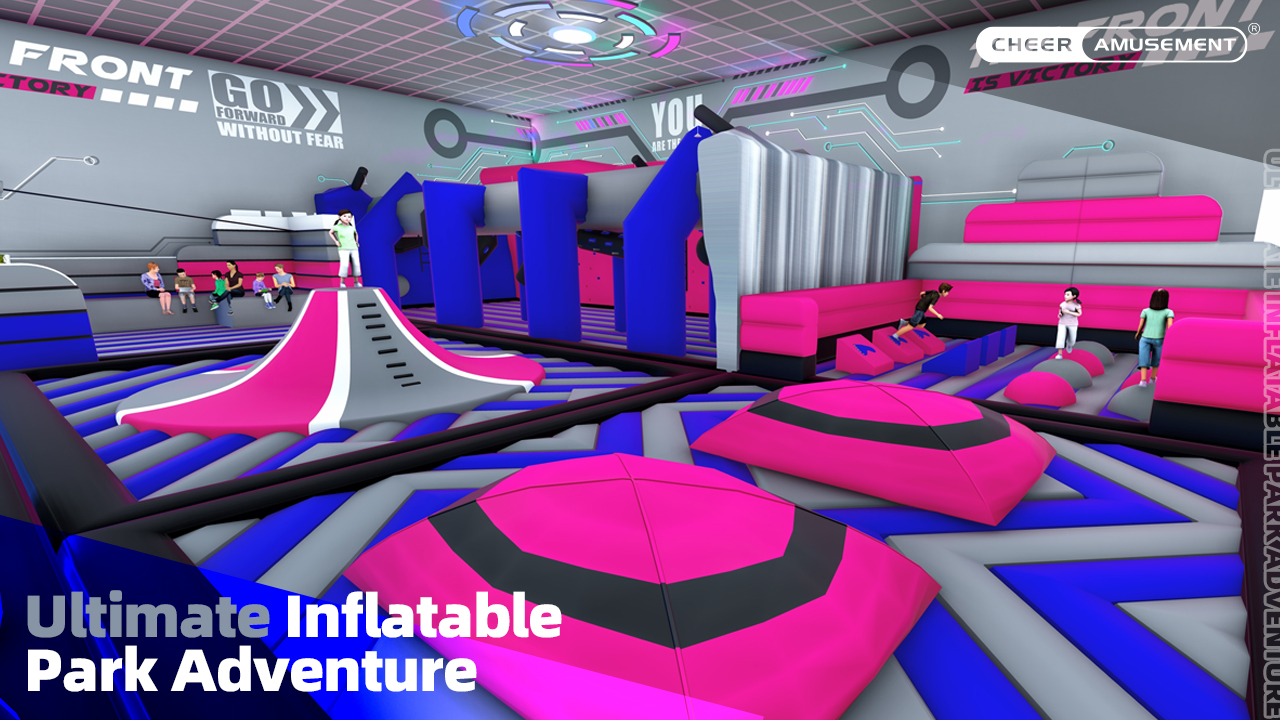 Dive into the Ultimate Inflatable Park Adventure with Cheer Amusement!