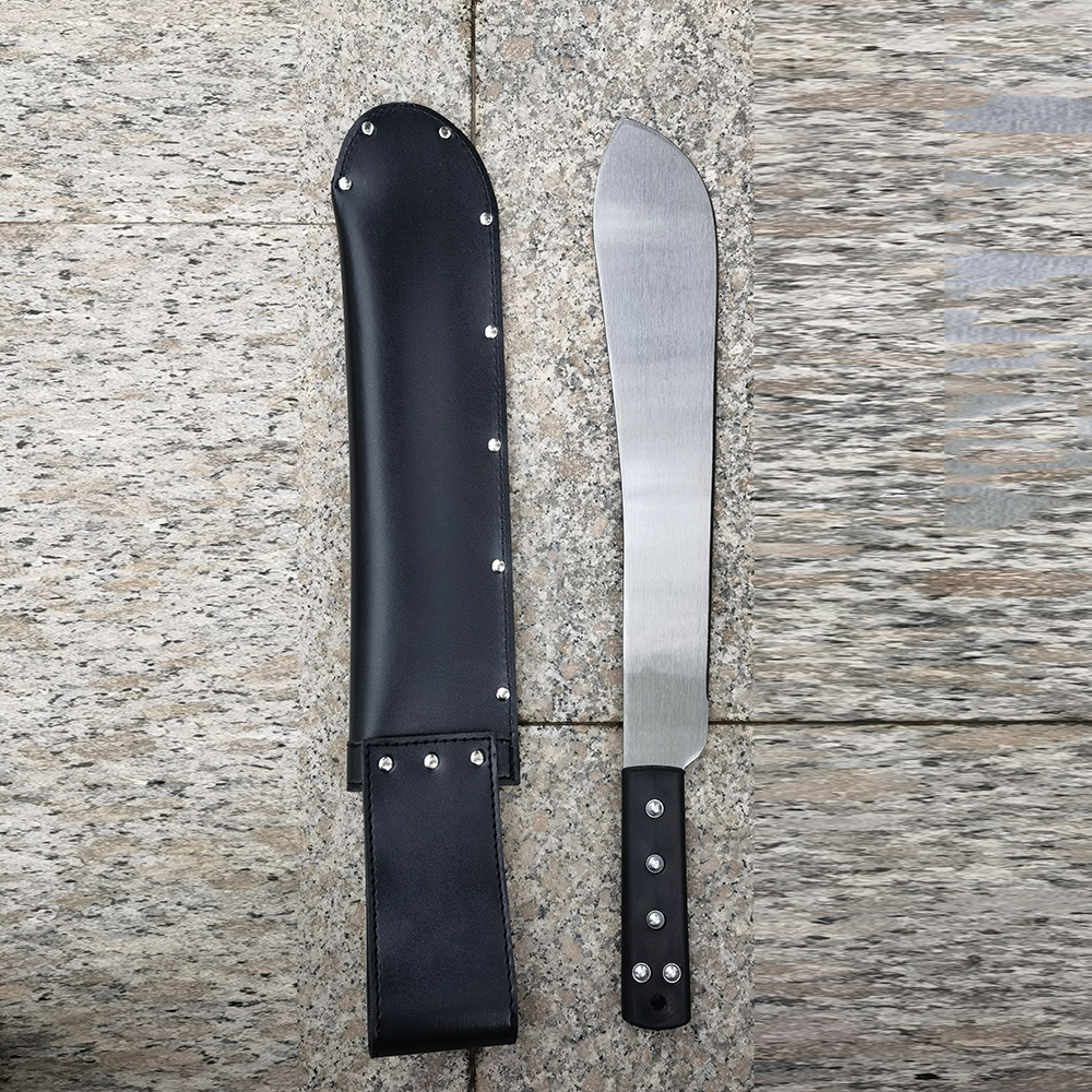 Kenya machete with sheath,machete with leather sheath M227