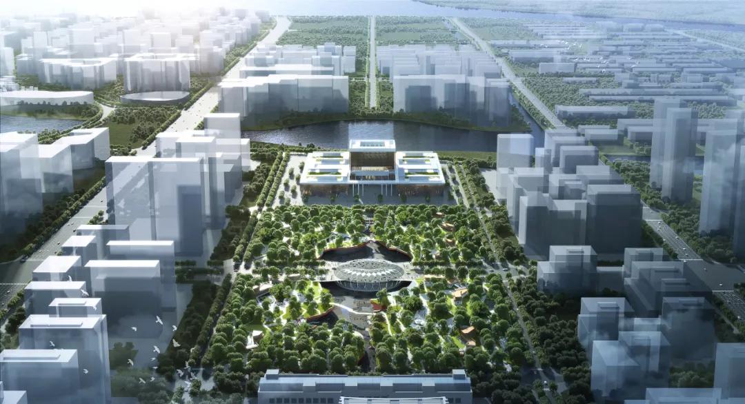 French IFAD won the top two in the international solicitation for the conceptual design of the landscape of the Shanghe Plaza in Qingdao Shanghe Demonstration Zone