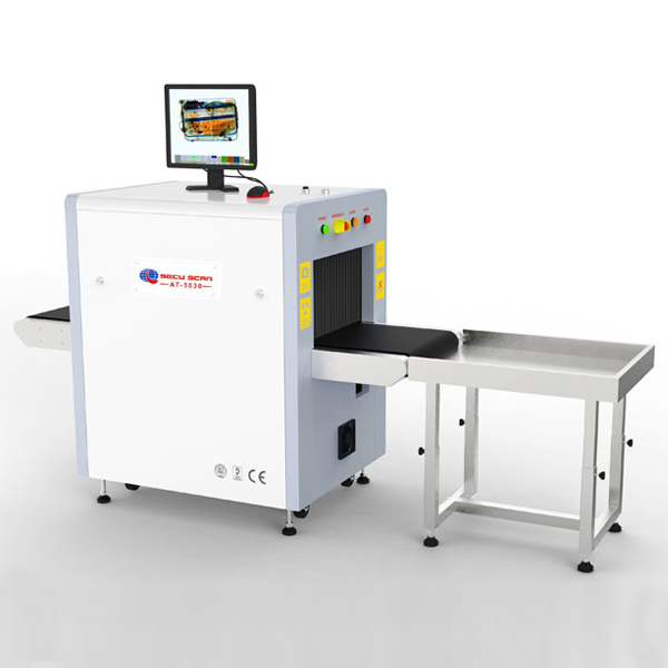 Компактная рентгеновская инспекционная система AT-5030C для почтового портфеля мелких посылок
