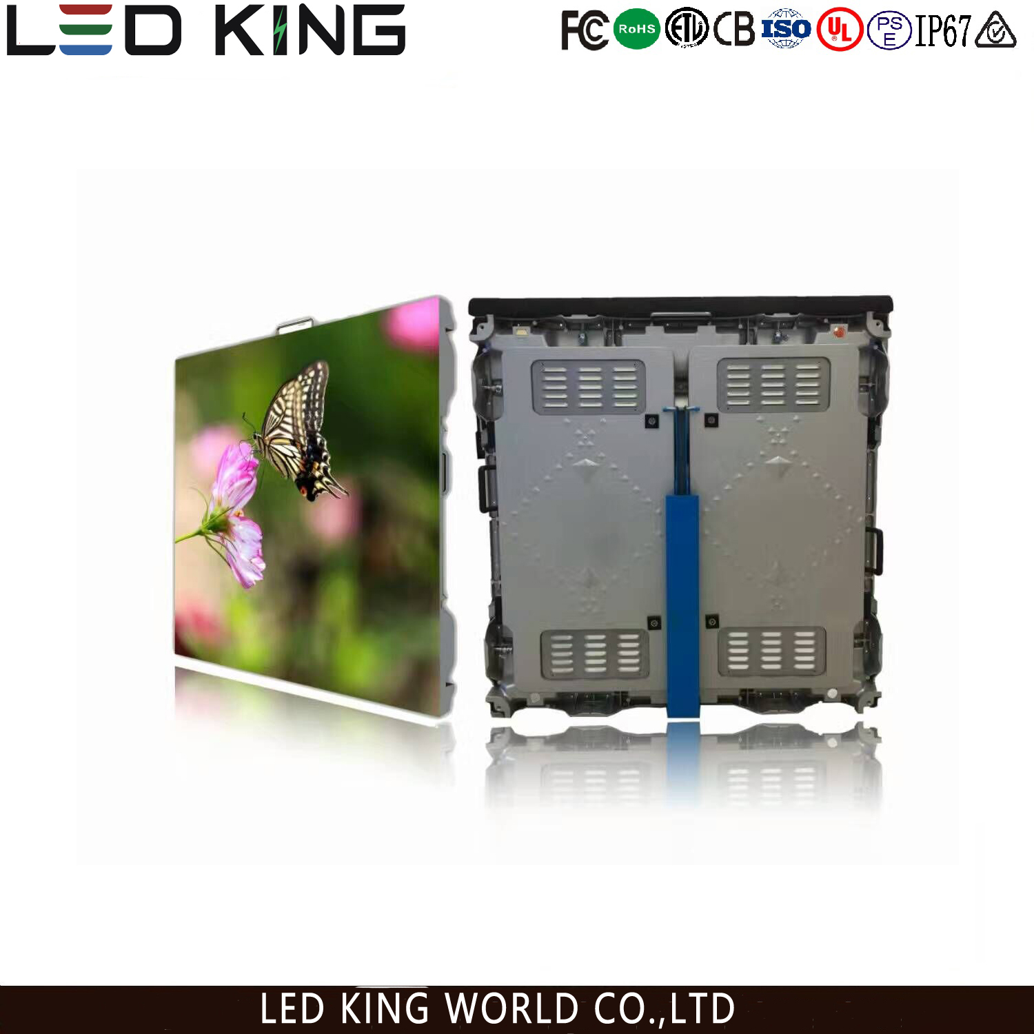 HK-O Series P8 Outdoor Waterproof Full Color Advertising Large LED Display Screen