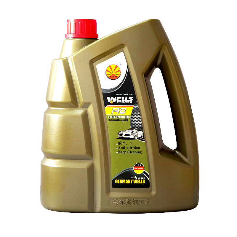 Fully synthetic gasonline engine oil A8  4L