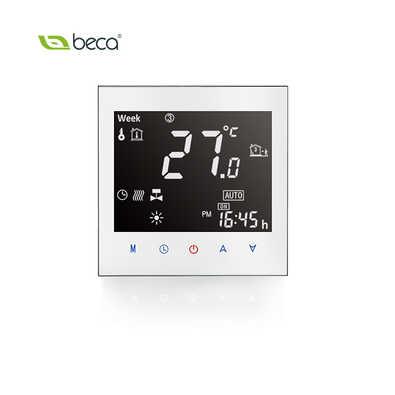 BHT-2000壁挂炉温控器LCD液晶数显地暖温控器