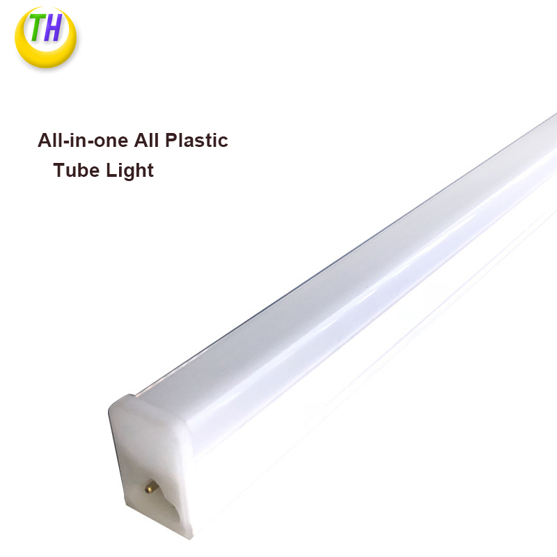 9W All-in-one All Plastic Series Tube Light