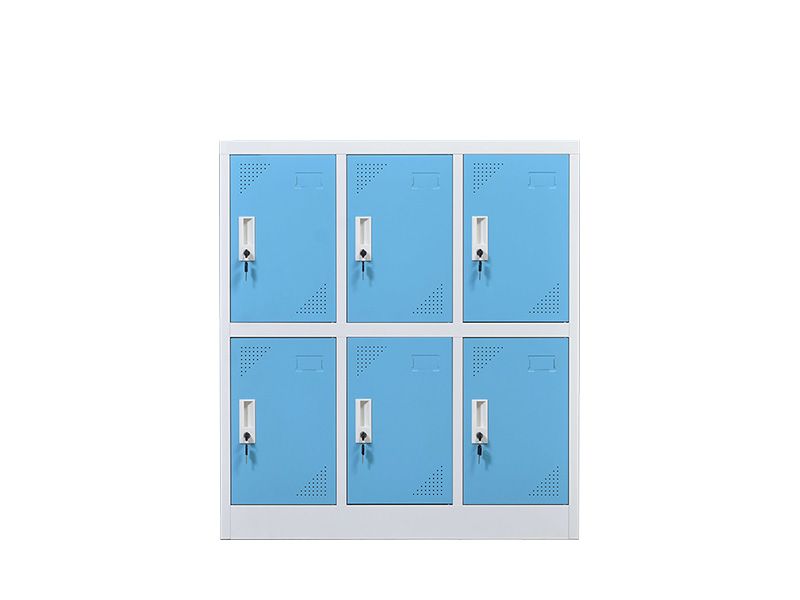 书包柜6门(蓝色)