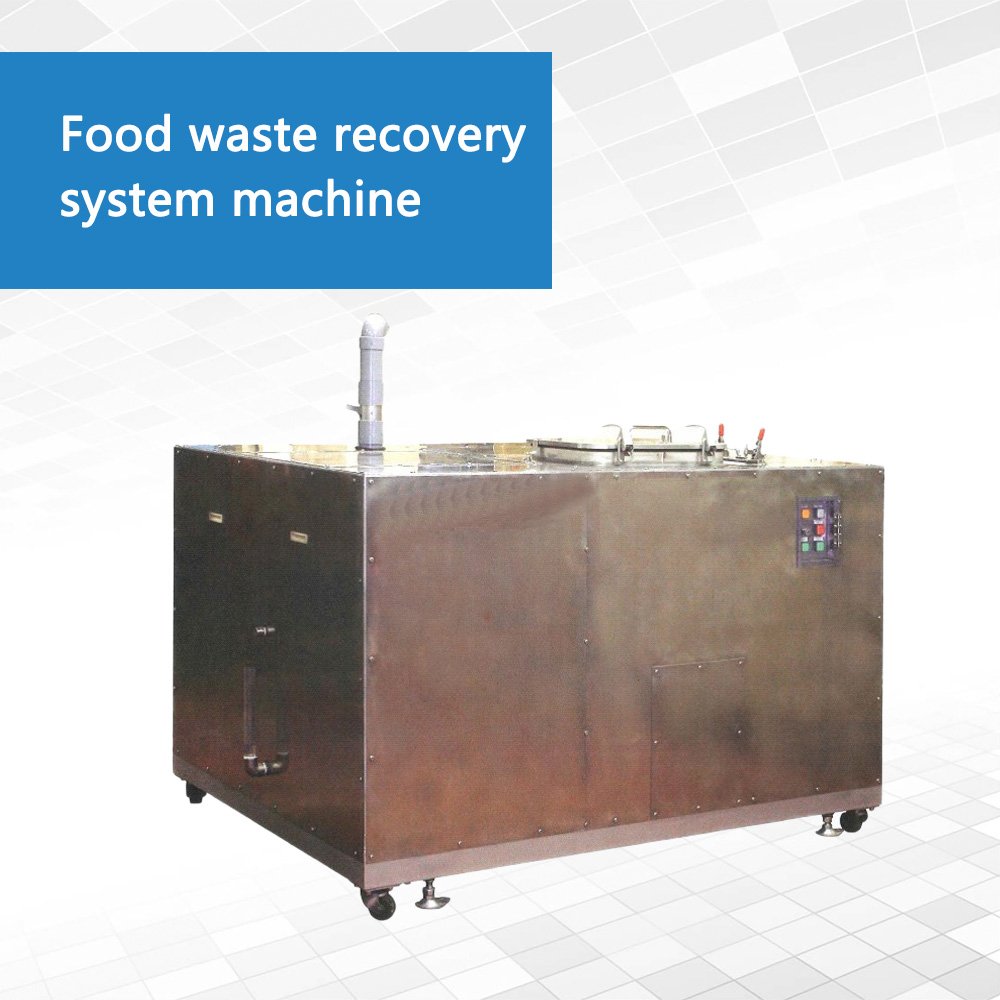 Food waste recovery system machine