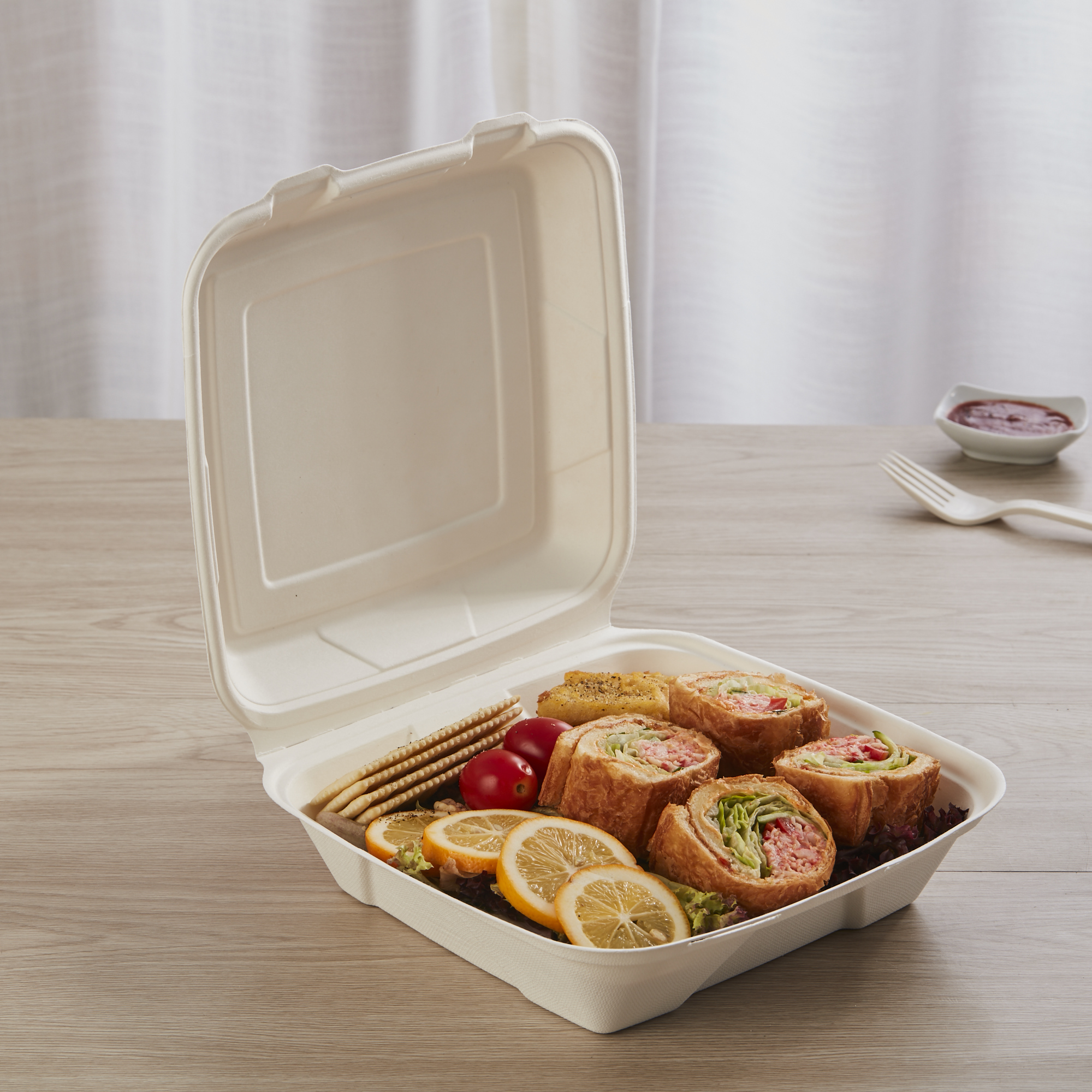 8" x 8" Eco-friendly Lunch Box