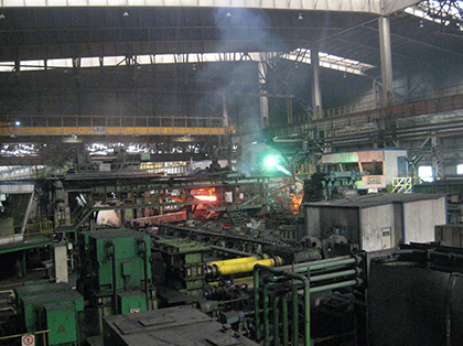 Continuous rolling mill of seamless steel pipe