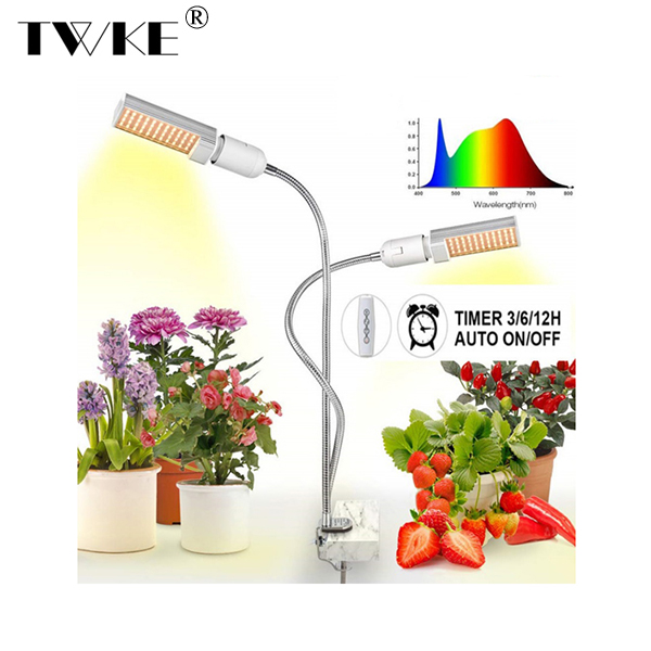 45W Full Spectrum 88 LEDs Growing Light Desk Lamps Kit