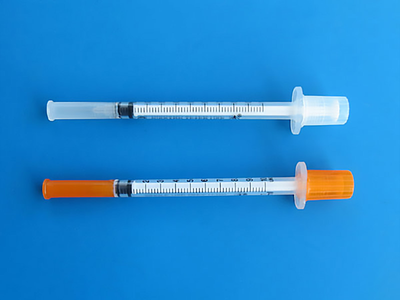Sterile Insulin Syringes for Single Use