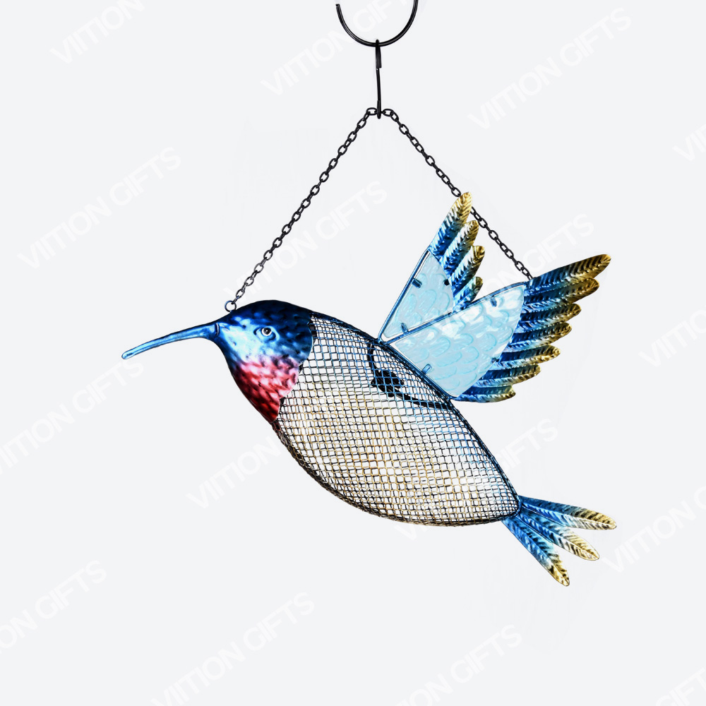 Mesh Hanging Bird Feeder, hummingbird