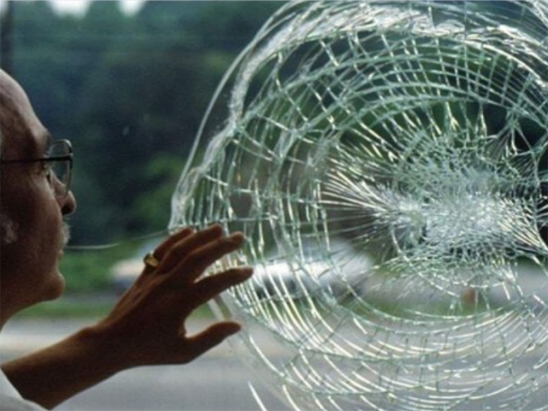 bullet-proof glass