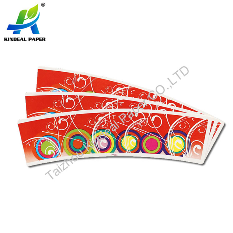  Food grade pe coated cup paper price in paper cup printing for making cups