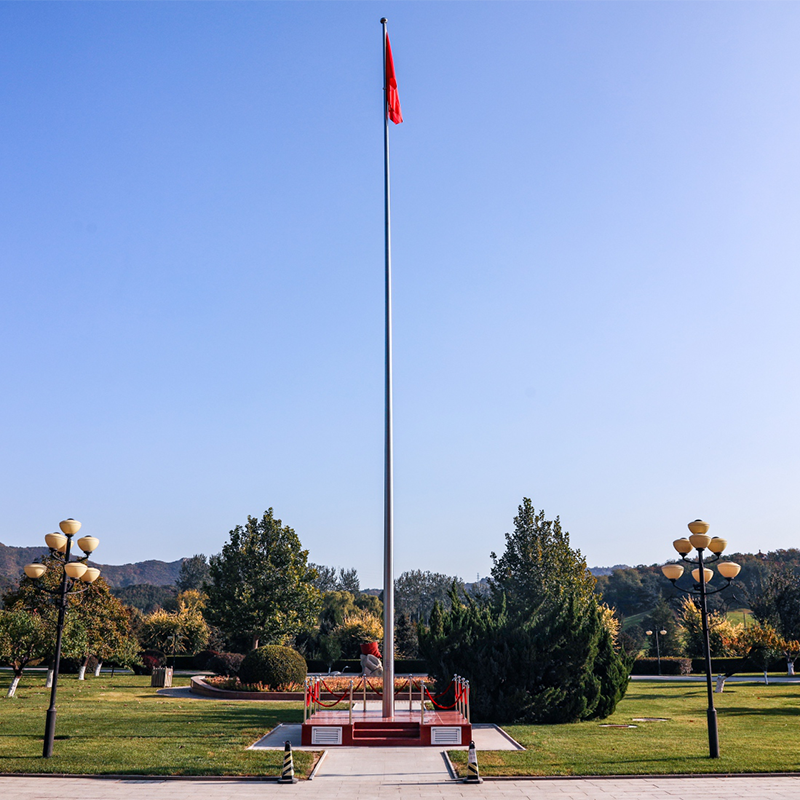 A flagpole marble flag stand (model 1201)