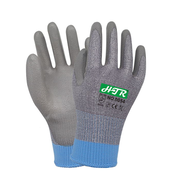 Anti-cut PU dipping gloves