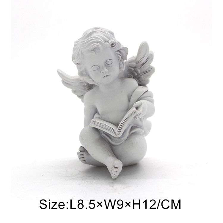 Beautiful statue Love angel religious 3D garden resin statue decoration