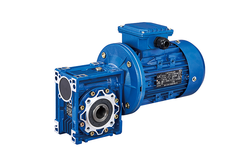 Combination of planet cone-disk stepless speed variator and NMRV series worm-gear speed